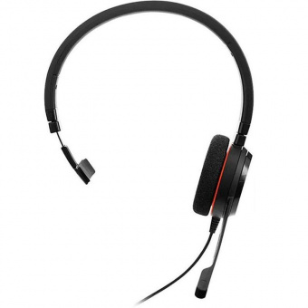 Наушники с микрофоном Jabra Evolve 20 UC Mono черный 2м накладные USB оголовье (4993-829-209)