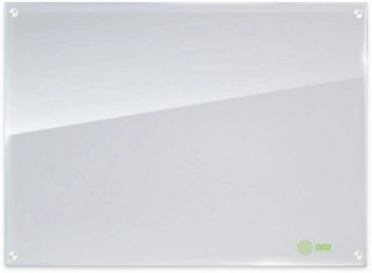 Доска стеклянная Cactus CS-GBD-65X100-WT-TM Сквозное крепление стекло белый 65x100см стекло креплени
