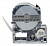 Картридж ленточный Cactus CS-LK4SBE LK-4SBE черный на сереб.мат. 12x9 для Epson LW300/LW400/LW700/LW