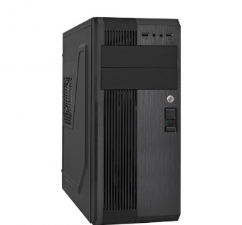 Корпус EXEGATE UN-605B EX283221RUS miditower UN400 120mm 2*USB Audio замок блокировки кнопки питания