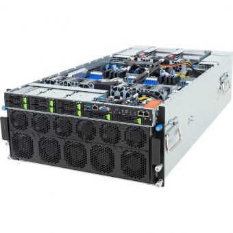 Сервер Gigabyte G593-ZD1-AAX3 5U 2x AMD 9654 24x 64Gb DDR5 RDIMM 4800 8x H200 141Gb 2x 960Gb U.2 PM9