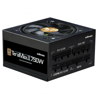 Блок питания Zalman ZM750-TMX2 750W ATX12V v3.0 APFC 12cm Fan 80+ Gold Gen5 Full Modular
