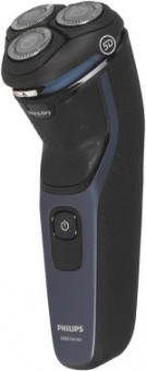 Бритва роторная Philips S3144/00 реж.эл.:3 питан.:аккум. темно-синий