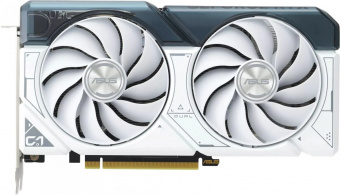 Видеокарта Asus PCI-E 4.0 DUAL-RTX4060TI-O8G-WHITE NVIDIA GeForce RTX 4060TI 8Gb 128bit GDDR6 2565/1