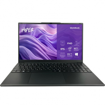Ноутбук Hiper Workbook I151 FWBC151-I312UR16N5FABWPG 1920x1080 Intel Core i3-1215U 16GB 512GB