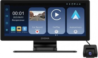 Автомобильный монитор Digma Smart Play 1200 Dual 8.9" 600x1024