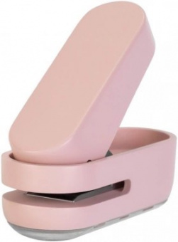 Дырокол Deli NS088pink макс.:10лист. пластик розовый отв.:1
