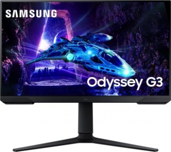 Монитор Samsung 24" Odyssey G3 LS24DG302EUXEN черный VA LED 16:9 HDMI матовая HAS Piv 250cd 178гр/17