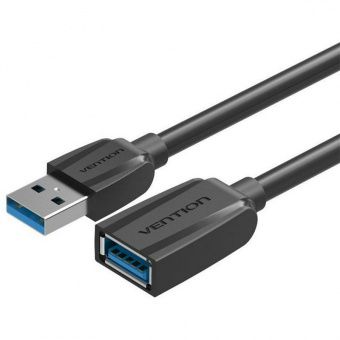 Кабель-удлинитель Vention USB 3.0 AM AF - 2м Black Edition VAS-A45-B200