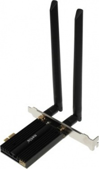 Сетевой адаптер Wi-Fi + Bluetooth Netis F2 АХ5400 PCI Express (ант.внеш.съем) 2ант.