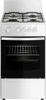 Плита Газовая Darina 1A GM341 005 W белый (без крышки) реш.сталь