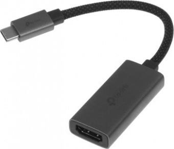 Переходник TP-Link UA520C USB Type-C (m) HDMI (f) 0.1м серый/черный (коробка) (упак.:1шт)
