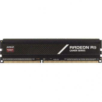 Оперативная память AMD Radeon Gamer Series R944G2806U1S 4GB DDR4 2800 DIMM Heat Shield, Black