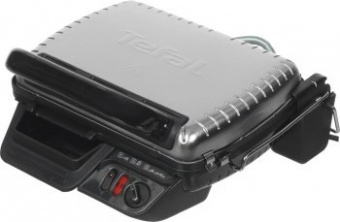 Электрогриль Tefal GC306012 2000Вт серебристый/черный