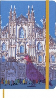 Блокнот Moleskine LIMITED EDITION I AM MILAN LEQP060IAMI Large 130х210мм 240стр. слоновая кость стра
