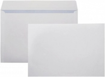 Конверт Silwerhof Eco С40.10.50 C4 229x324мм белый силиконовая лента 90г/м2 (pack:50pcs)