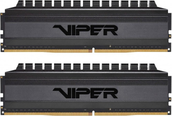 Память DDR4 2x8Gb 4000MHz Patriot PVB416G400C9K Viper 4 Blackout RTL Gaming PC4-32000 CL19 DIMM 288-