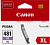 Картридж струйный Canon CLI-481XLPB 2048C001_PR фото голубой (8.3мл) для Canon PixmaTS8140TS,просрок