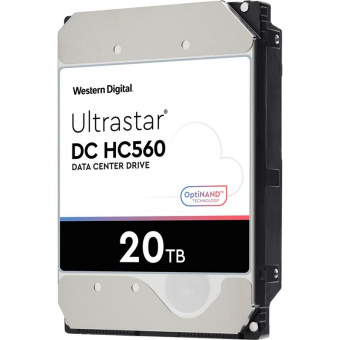 Жесткий диск HDD WD SATA Server 20Tb Ultrastar DC HC560 7200 6Gb s 512MB 1 year warranty WUH722020AL