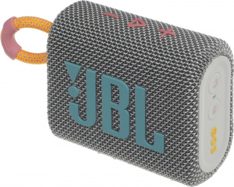 Колонка порт. JBL GO 3 серый 4.2W 1.0 BT (JBLGO3GRY)