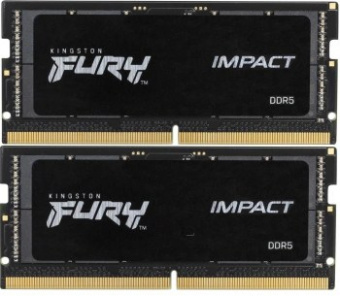 Память DDR5 2x32GB 5600MHz Kingston KF556S40IBK2-64 2x32GB FURY Impact PnP CL40 SODIMM