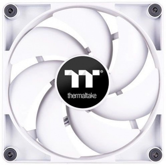 Вентилятор для корпуса Thermaltake CT120 120х120x25 белый 4-pin 25.8дБ (упак.:2шт) (CL-F151-PL12WT-A