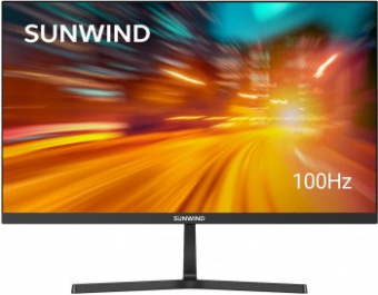 Монитор SunWind 27" SM-27FI221 черный IPS LED 16:9 HDMI M/M матовая 300cd 178гр/178гр 1920x1080 100H
