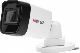 Камера видеонаблюдения аналоговая HiWatch DS-T500(C) 2.8-2.8мм HD-CVI HD-TVI цв. корп.:белый (DS-T50