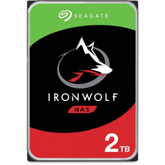Жесткий диск Seagate SATA-III 2Tb ST2000VN004 IronWolf  NAS (5900rpm) 64Mb 3.5" 