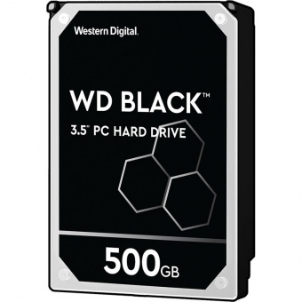 Жесткий диск HDD WD SATA3  500GB WD5003AZEX Caviar Black 7200 64Mb