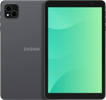 Планшет Digma G8 SC9863A (1.6) 8C RAM3Gb ROM32Gb 8" IPS 1280x800 4G Android 15 Go темно-серый 5Mpix 