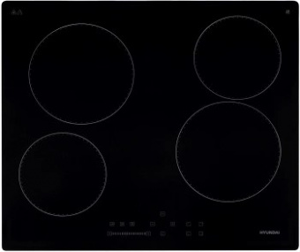 Варочная поверхность Hyundai HHE 6451 BG черный