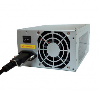 Блок питания ATX EXEGATE CP500 EX219457RUS-S 500W, SC, 8cm fan, 24p+4p, 3*SATA, 2*IDE, FDD + кабель 