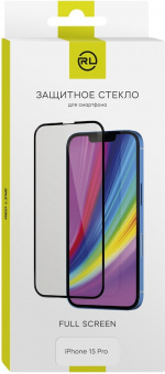 Защитное стекло для экрана Redline прозрачный для Apple iPhone 15 Pro 1шт. (УТ000037247)