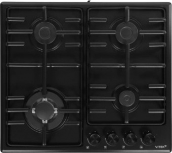 Газовая варочная поверхность Vitek VGH 6410W MBK белый