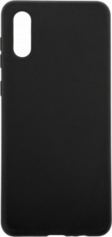 Чехол (клип-кейс) BoraSCO для Samsung Galaxy A02 Silicone Case черный (39906)