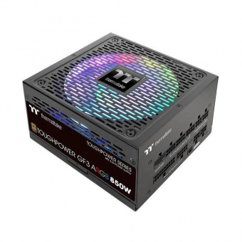 Блок питания Thermaltake ATX 850W Toughpower GF3 ARGB 80+ gold 24pin APFC 140mm fan color LED 12xSAT