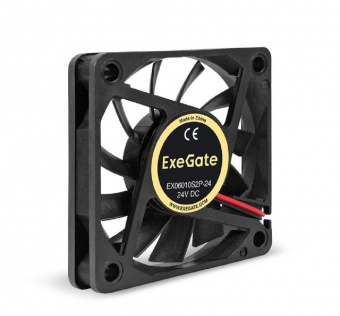 Вентилятор для корпуса EXEGATE EX295203RUS 60x60x10 мм, 3000rpm, 13.5CFM, 24.1dBA, 2-pin