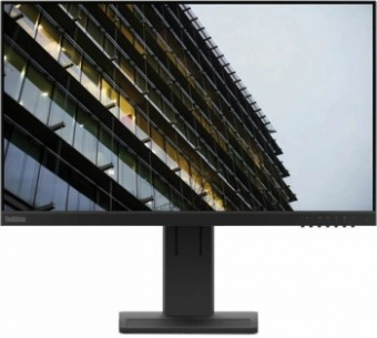 Монитор Lenovo 23.8" ThinkVision E24-28 черный IPS 4ms 16:9 HDMI M/M матовая HAS Piv 1000:1 250cd 17