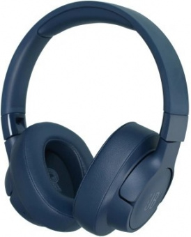 Гарнитура мониторные JBL Tune 720 BT 1.2м синий беспроводные bluetooth оголовье (JBLT720BTBLU)