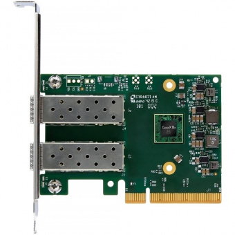 Сетевой адаптер MELLANOX MCX631102AN-ADAT ConnectX®-6 Lx EN adapter card 25GbE Dual-port SFP28 PCIe 