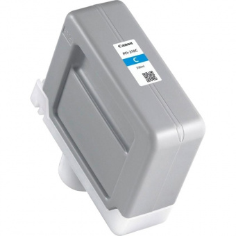 Картридж струйный Canon PFI-310 C 2360C001 голубой (330мл) для Canon TX-2000/3000/4000