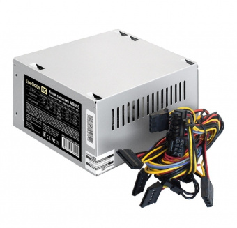 Блок питания ATX EXEGATE EX292143RUS-PC 650W,80mmfan, кабель 220V