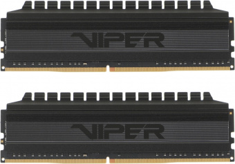 Память DDR4 2x8Gb 3600MHz Patriot PVB416G360C8K Viper 4 Blackout RTL Gaming PC4-28800 CL18 DIMM 288-
